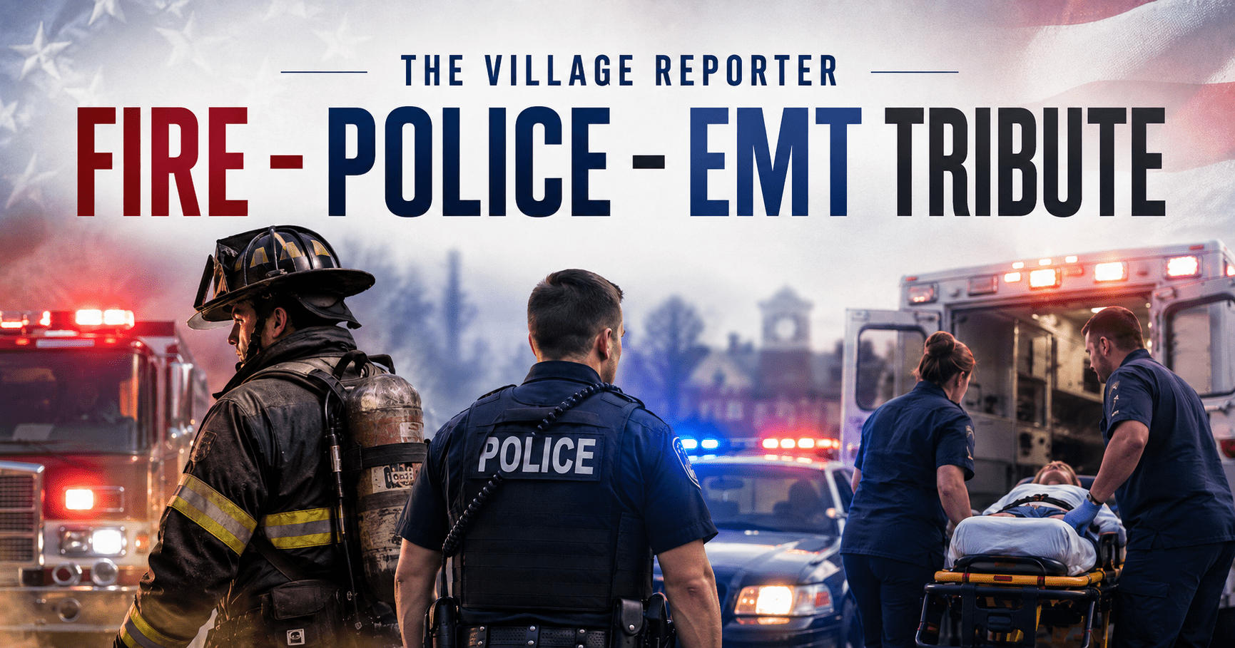 The Village Reporter Fire - Police - EMT Tribute