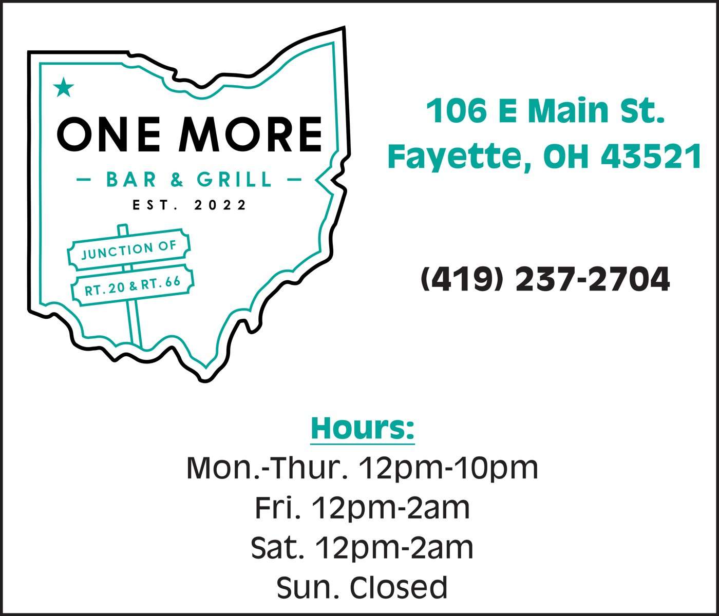 One More Bar & Grill