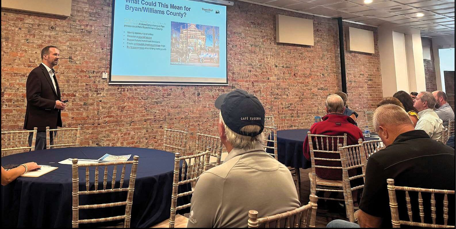Community Leaders Hear Strategic Plan Proposal For Bryan, Williams County