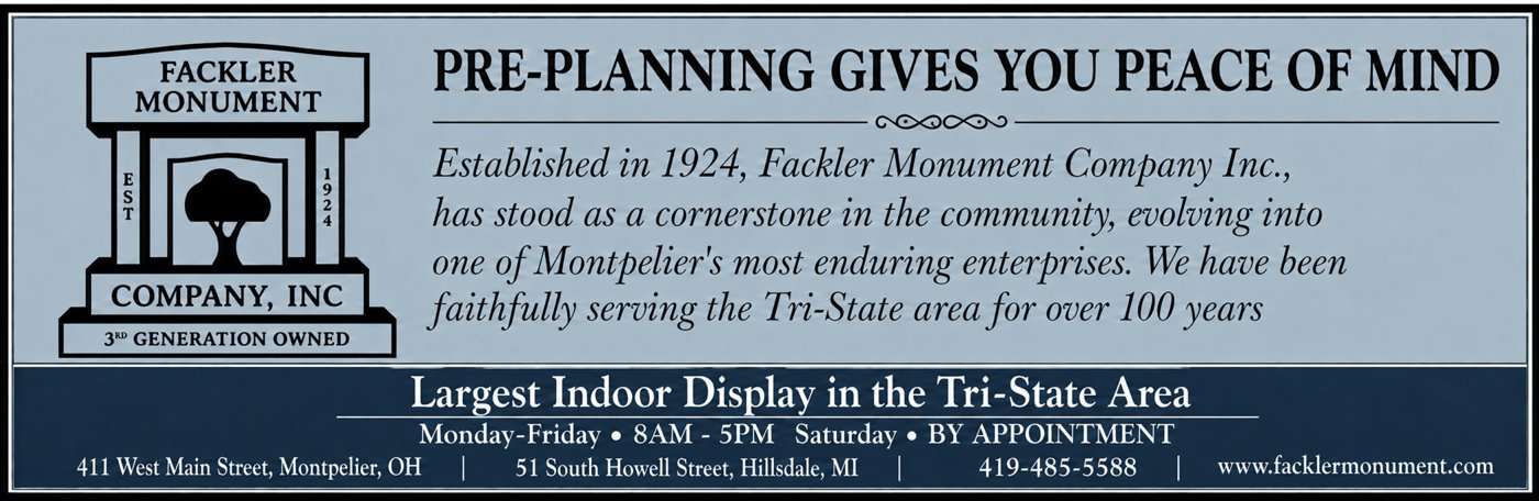 Fackler Monument – Banner