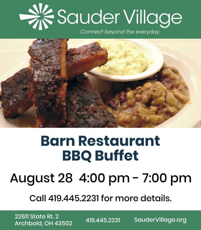 Sauder Village – Barn BBQ