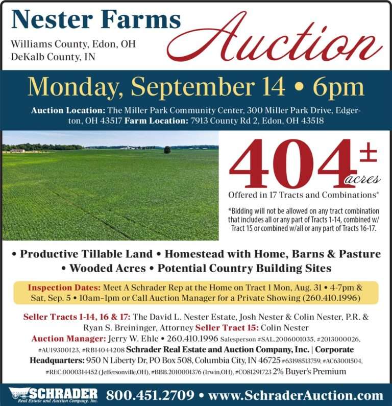 Schrader Auctions – Nester