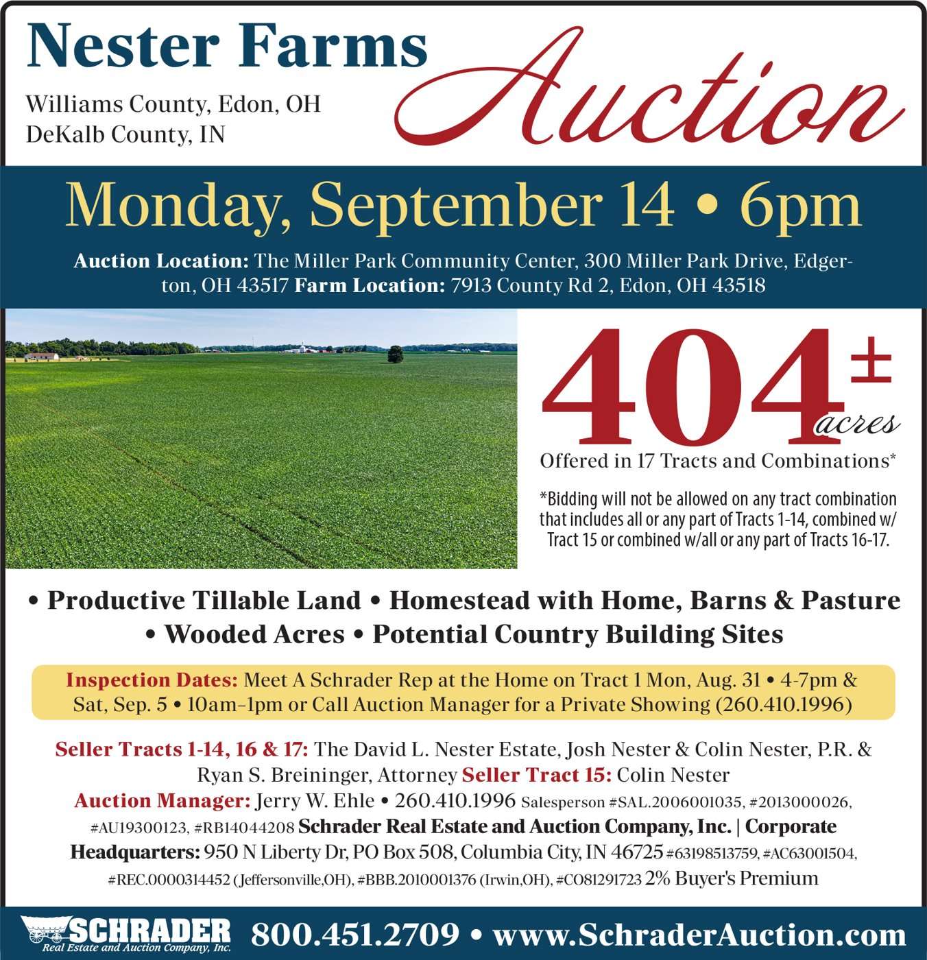 Schrader Auctions – Nester