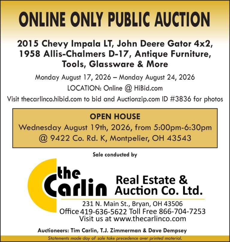 Carlin Co – Auction