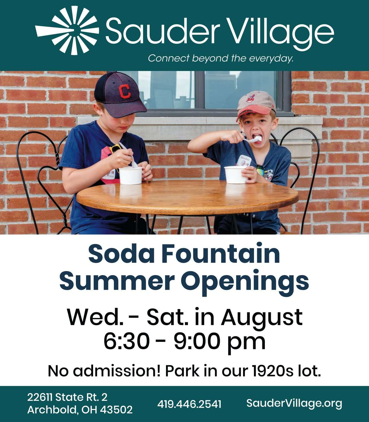 Sauder Village – Soda Fountain