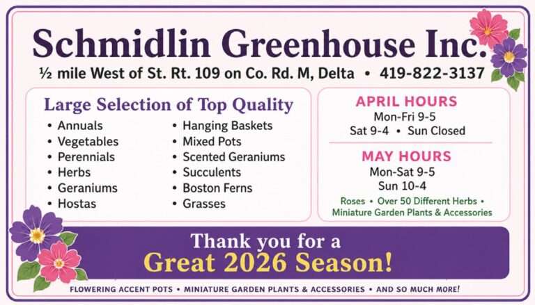 Schmidlin Greenhouse