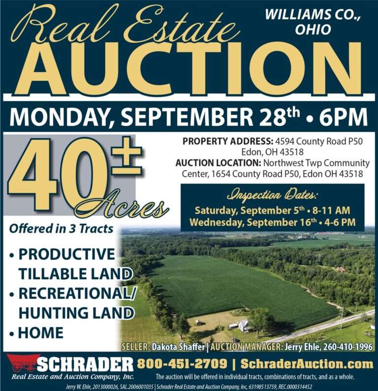 Schrader Auction – Shaffer