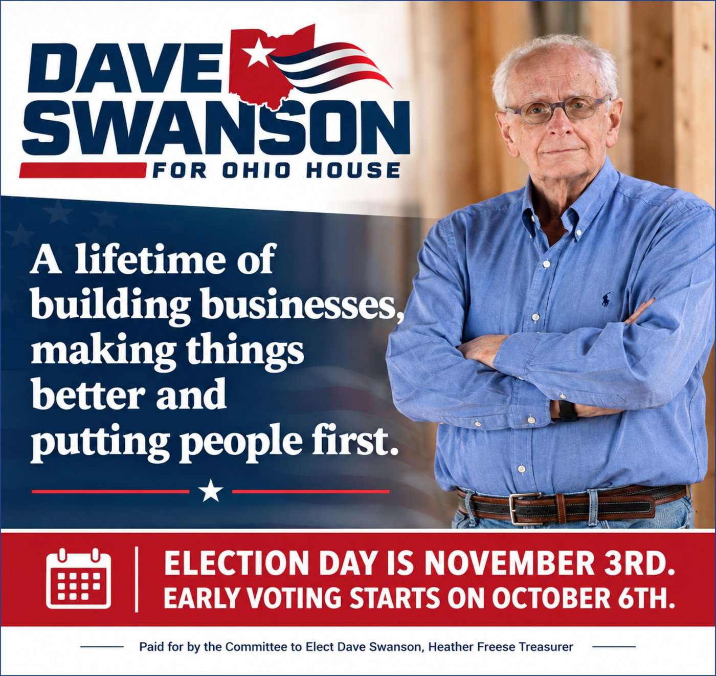 Dave Swanson for Ohio House