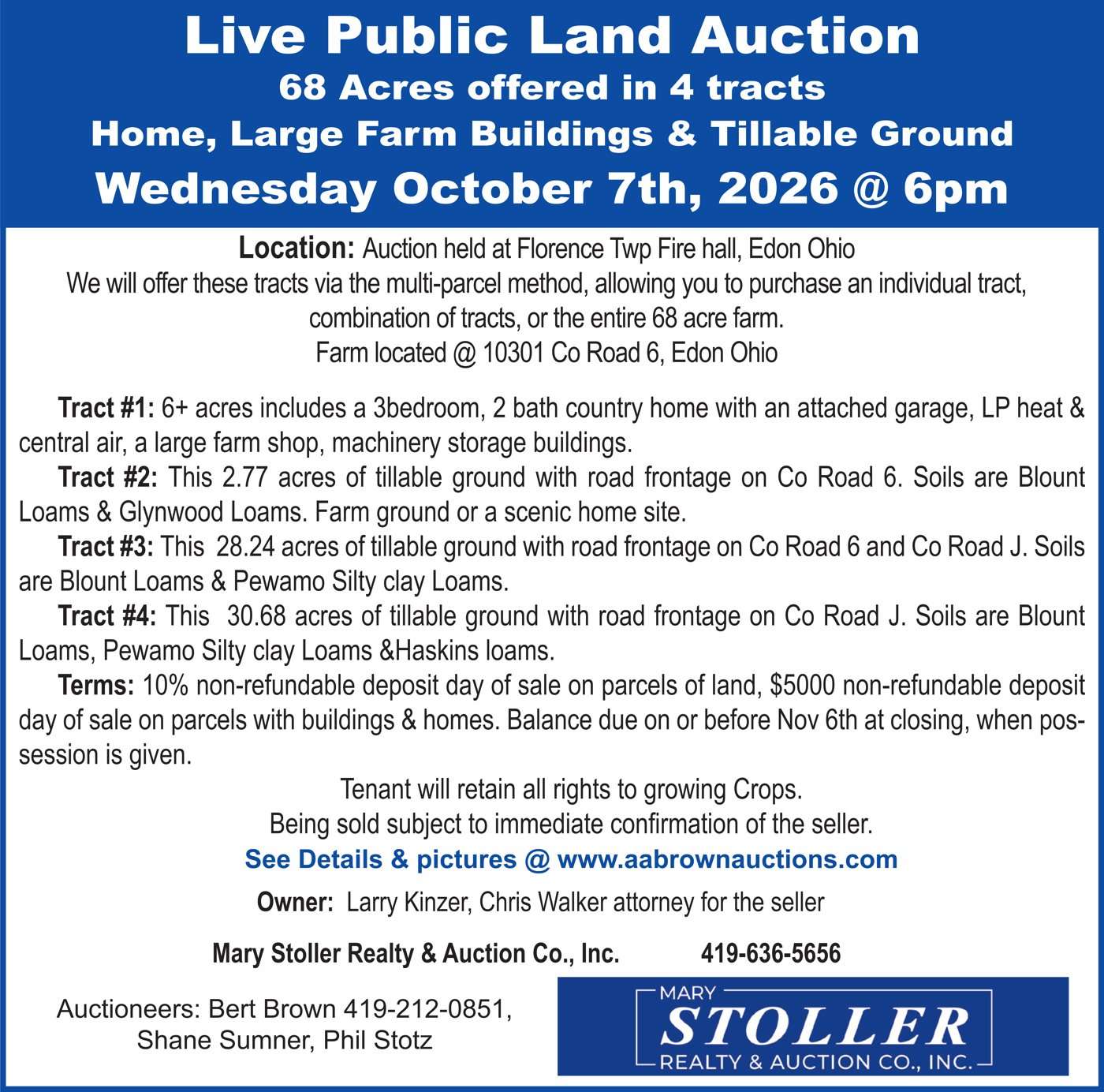 Mary Stoller – Larry Kinzer