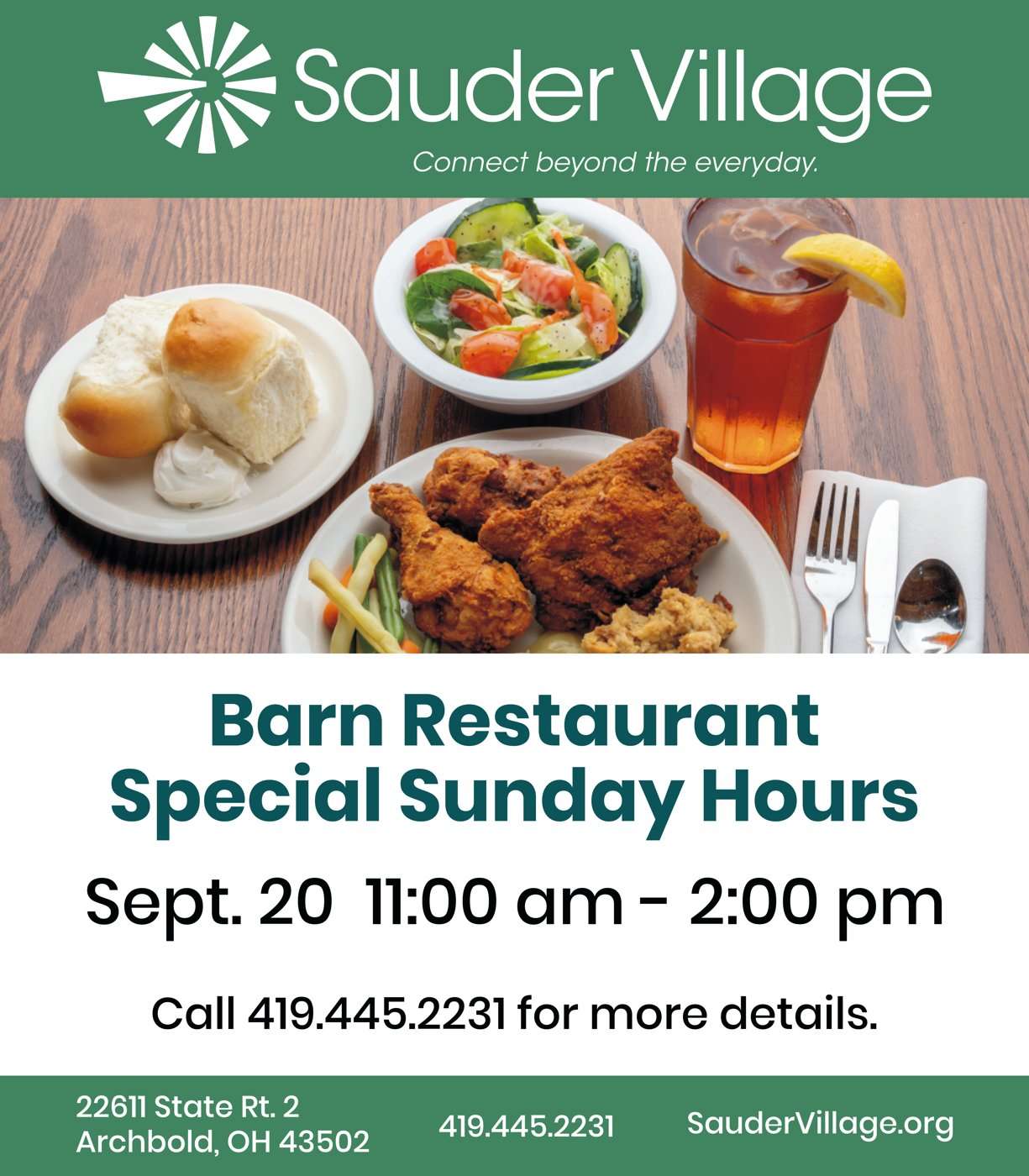 Sauder Village – Barn Special
