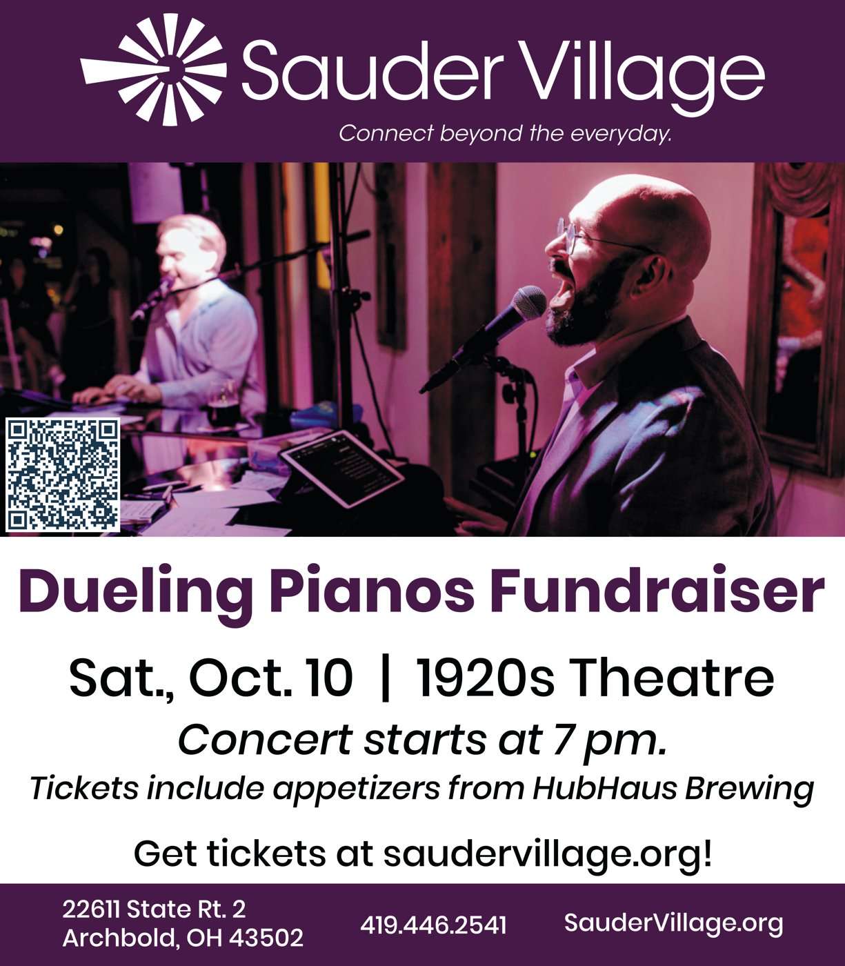 Sauder Village – Dueling Pianos