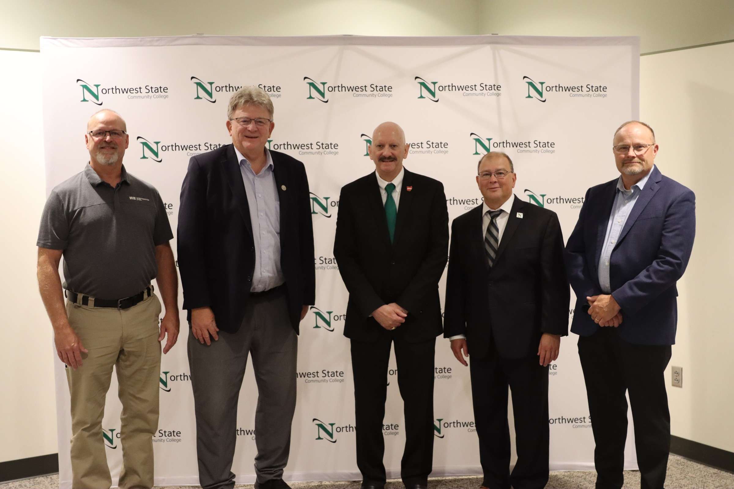 Eric Waldron, Rep. Jim Hoops, Shawn Hendrix, Dr. Todd Hernandez and Mickey Schwarzbek