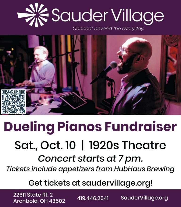 Sauder Village – Dueling Pianos