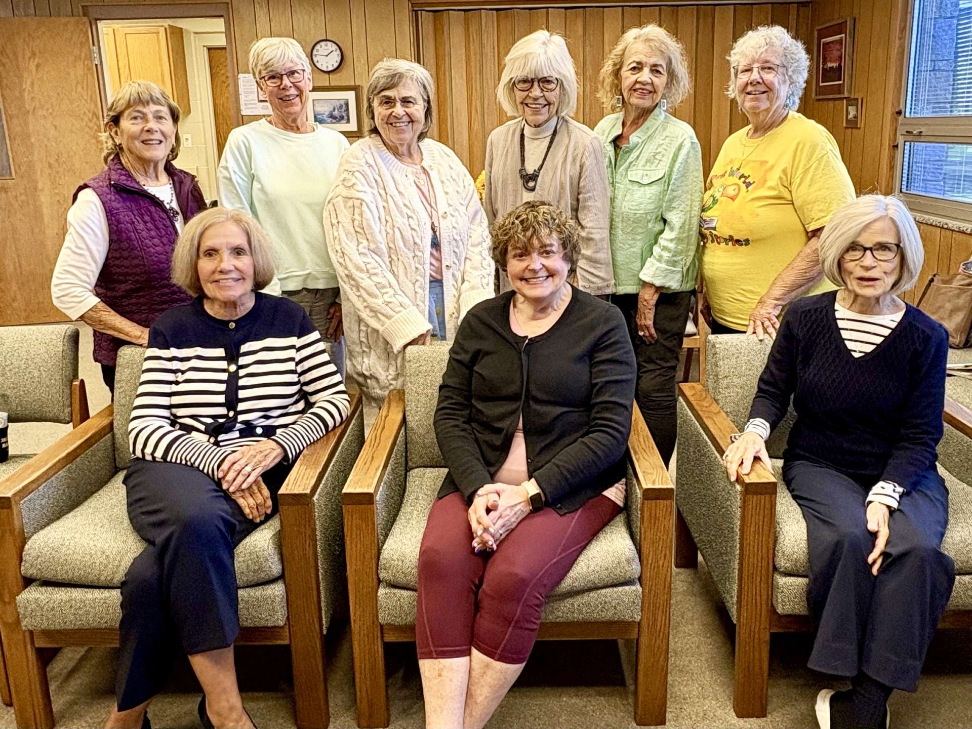 Taine Club members at the club's season-opening luncheon, September 2026