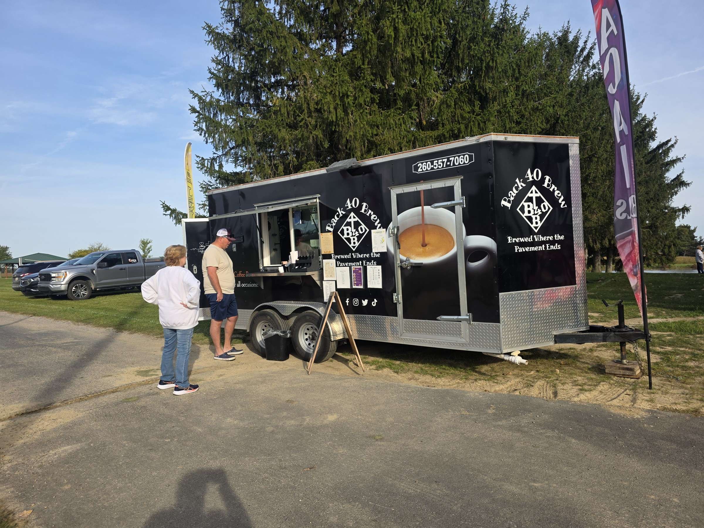 The Back 40 Brew coffee truck