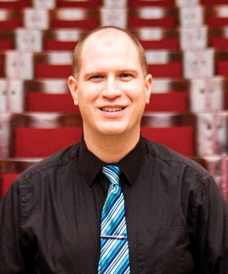 Bryan City Schools choral director Benjamin Lupo