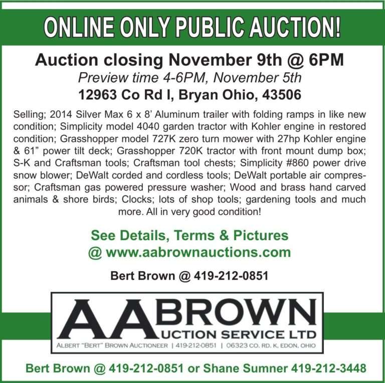 AA Brown Auction