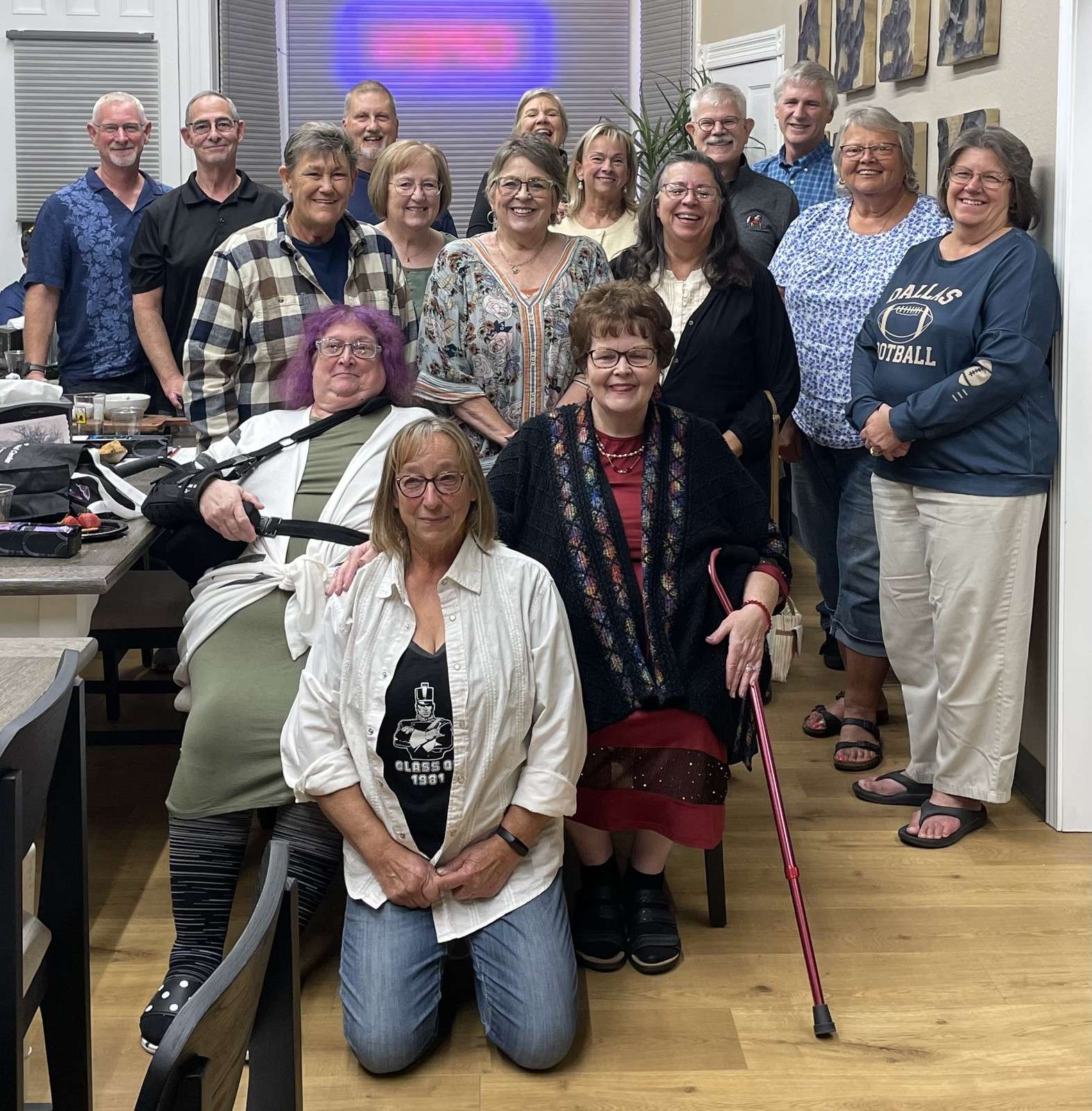 Hilltop Class of 1981 at the Mill District Boardroom