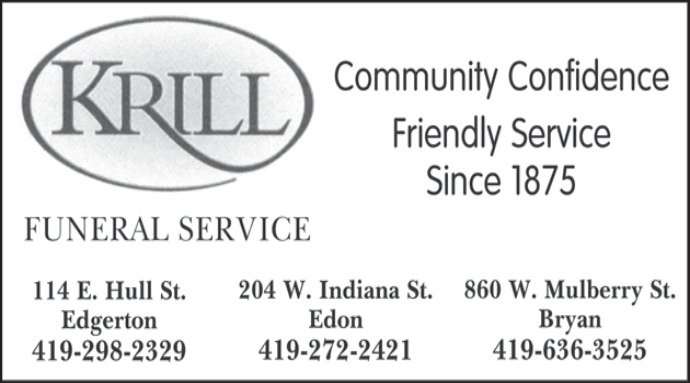 Krill Funeral Service