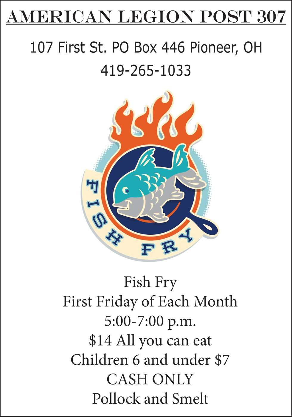 American Legion Post 307 – Fish Fry