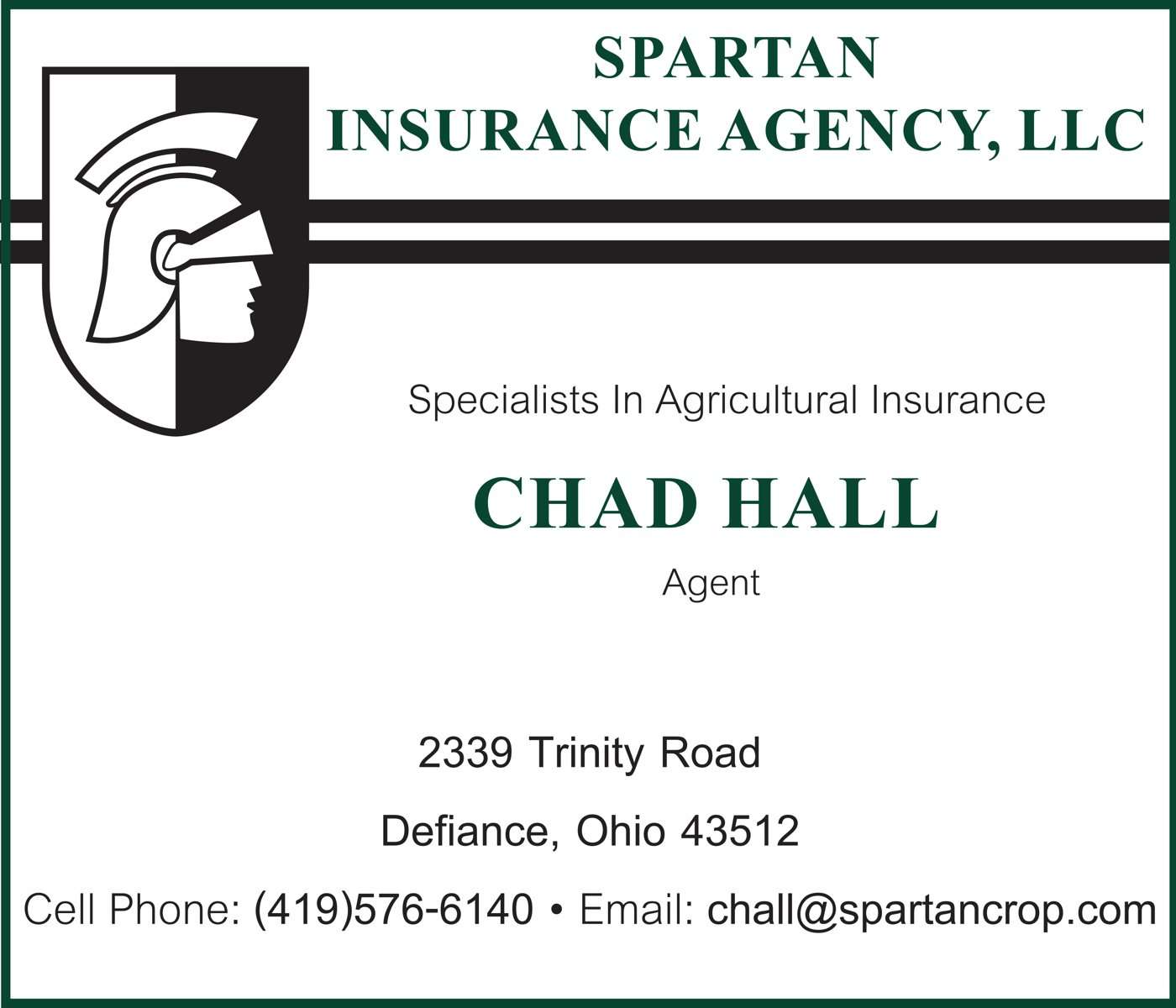Spartan Insurance Agency – Chad Hall